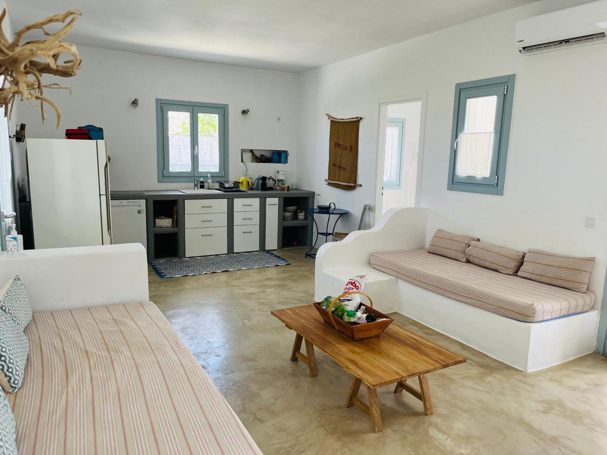Villa Theia - Selene , Appartement De Charme Pour 4 A 6 Personnes Pres De La Plage Et Du Village De Koufonissi Koufonisia Buitenkant foto